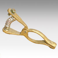 Brass body Earth Clamp 